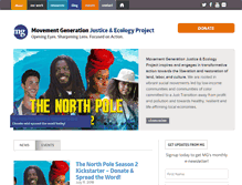Tablet Screenshot of movementgeneration.org